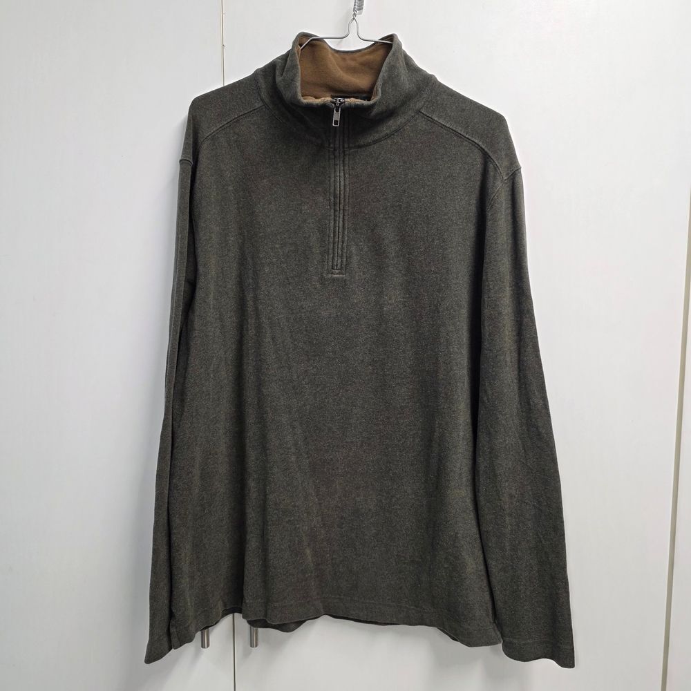 J.Crew Men’s M Dark Green Quarter Zip Sweater Heritage Preppy Old Money